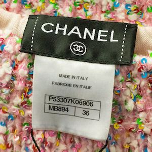 Chanel clothing labels meaning